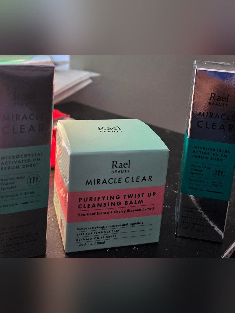 Rael Beauty's Miracle Clear line